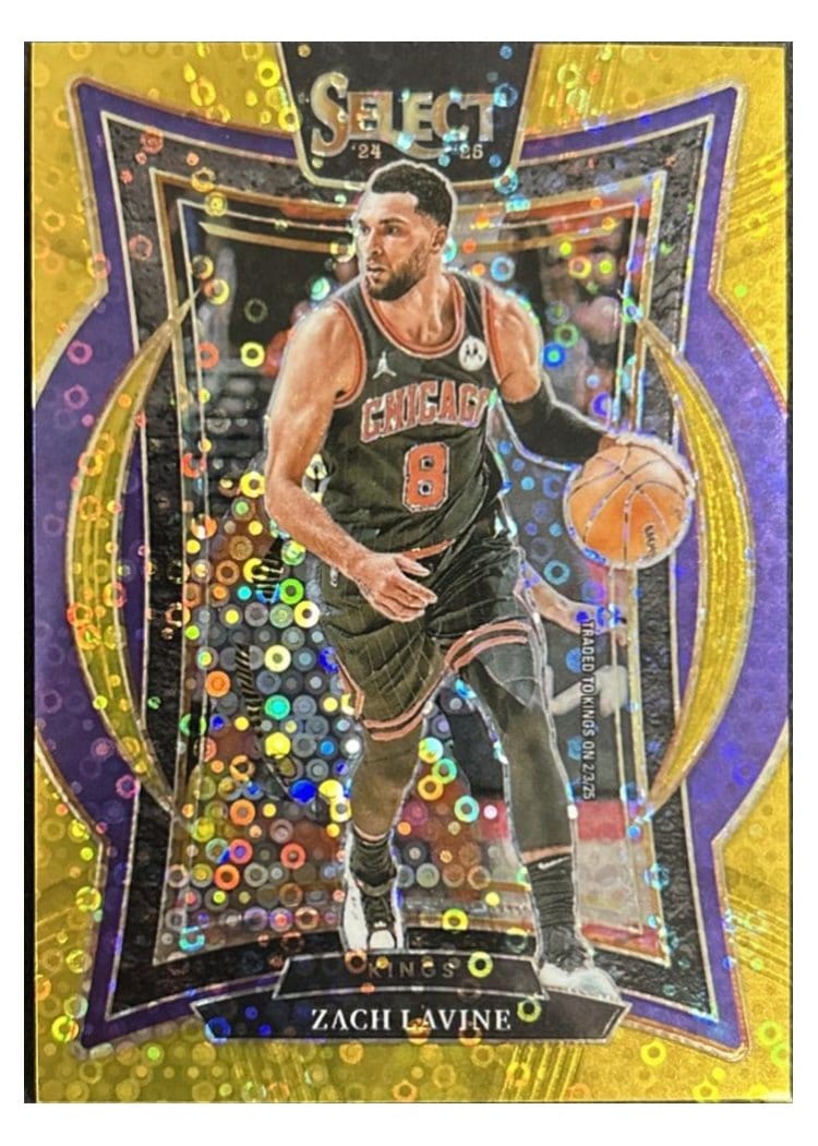 2024-25 Panini Select Base Set Zach LaVine #10 card