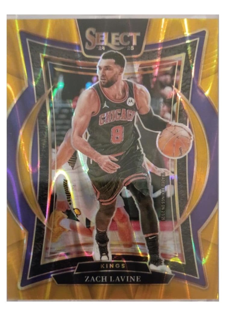 2024-25 Panini Select Base Set Zach LaVine #10 card