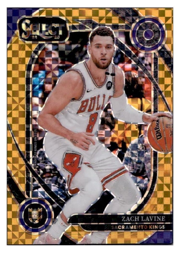 2024-25 Panini Select Base Set Zach LaVine #10 card