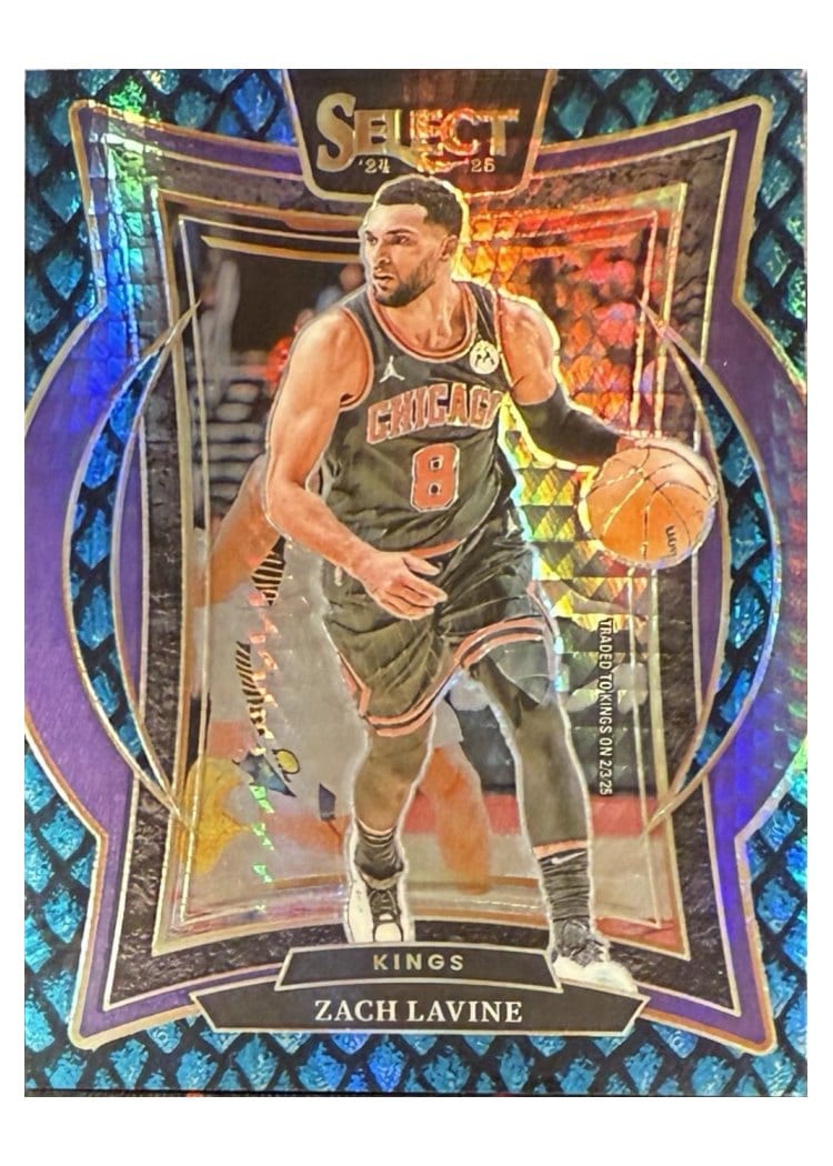 2024-25 Panini Select Base Set Zach LaVine #10 card