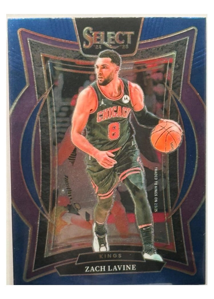2024-25 Panini Select Base Set Zach LaVine #10 card