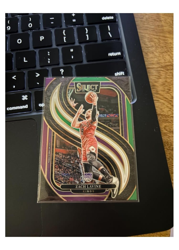2024-25 Panini Select Base Set Zach LaVine #115 card
