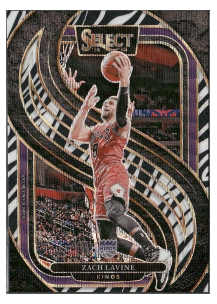2024-25 Panini Select Base Set Zach LaVine #115 card
