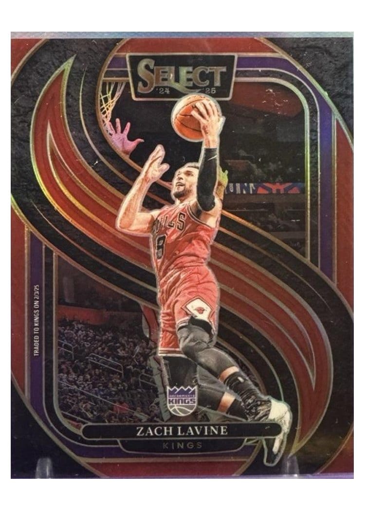 2024-25 Panini Select Base Set Zach LaVine #115 card