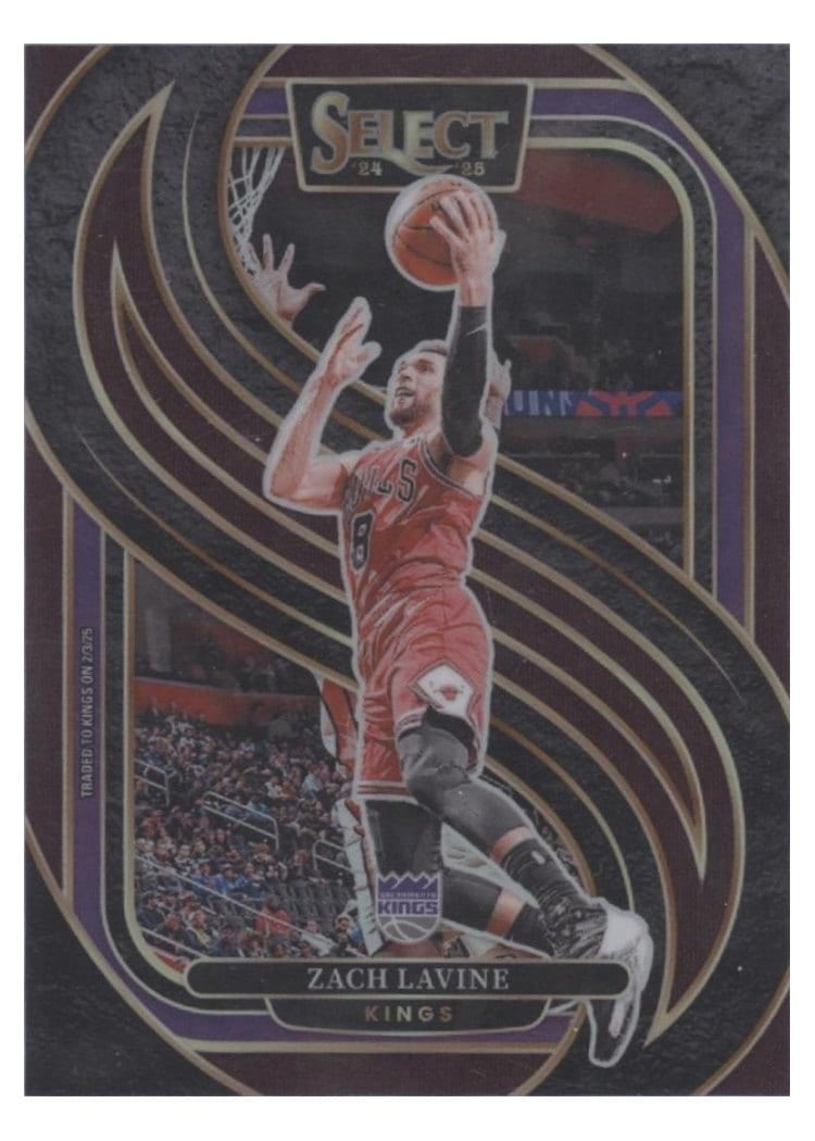 2024-25 Panini Select Base Set Zach LaVine #115 card