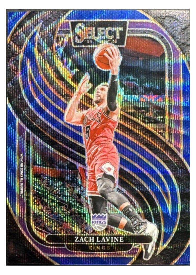 2024-25 Panini Select Base Set Zach LaVine #115 card
