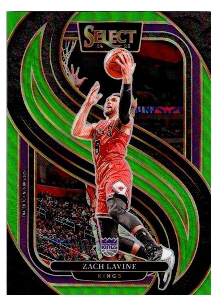 2024-25 Panini Select Base Set Zach LaVine #115 card