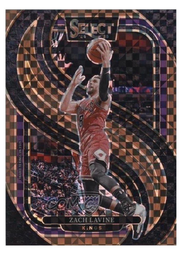 2024-25 Panini Select Base Set Zach LaVine #115 card