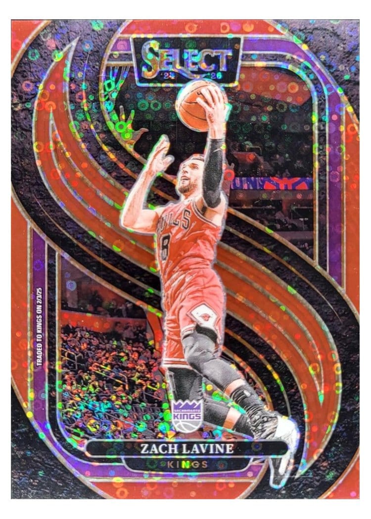 2024-25 Panini Select Base Set Zach LaVine #115 card
