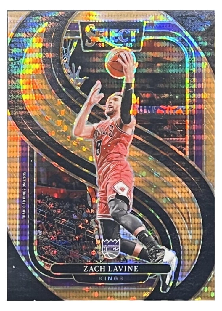2024-25 Panini Select Base Set Zach LaVine #115 card