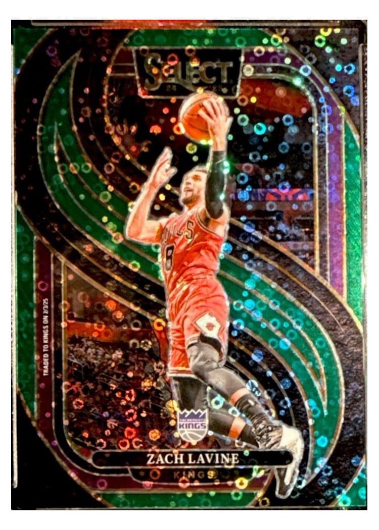 2024-25 Panini Select Base Set Zach LaVine #115 card