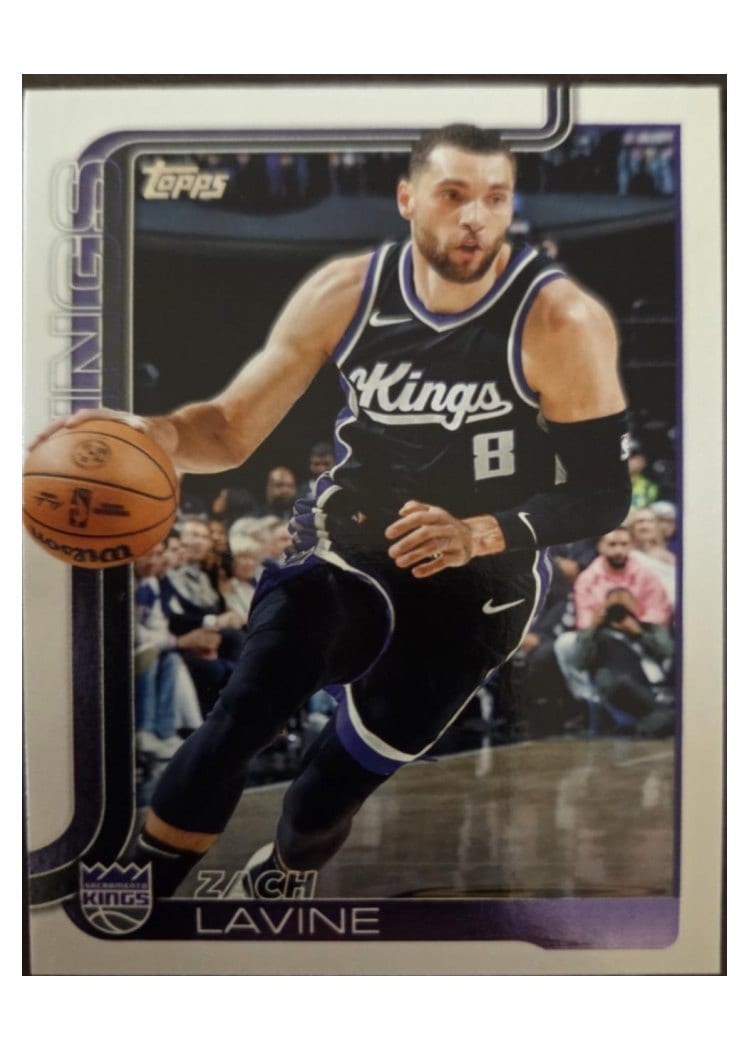 2025-26 Topps Base Set Zach LaVine Holo Foil #163 card