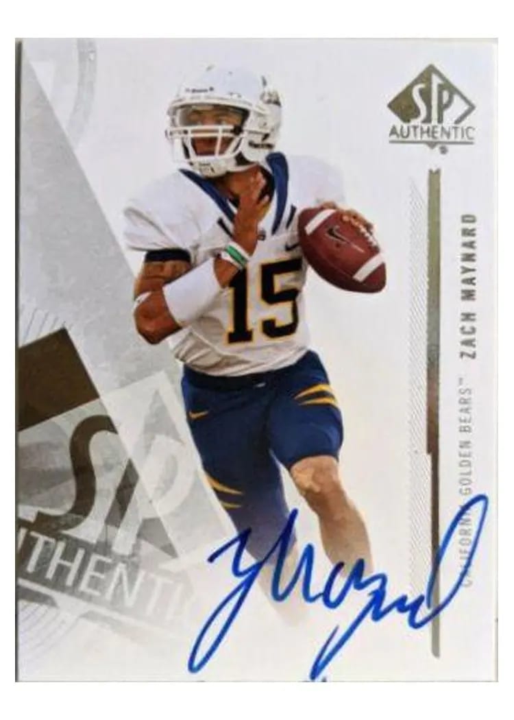 2013 SP Authentic Zach Maynard #15 card