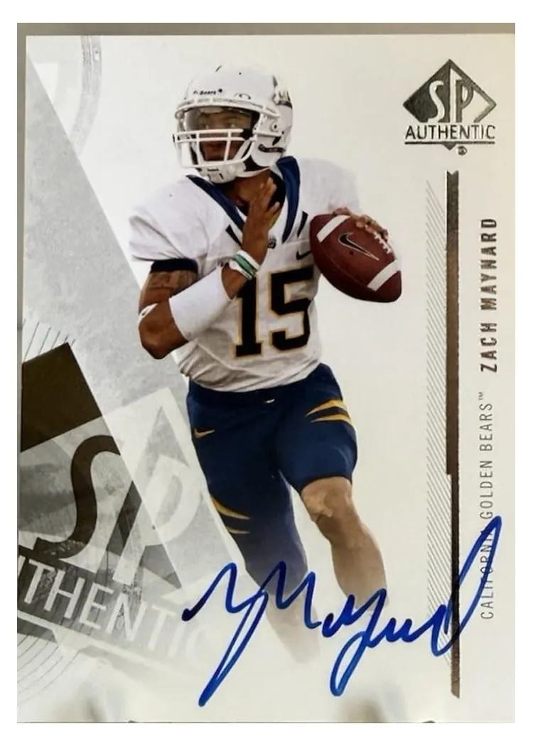 2013 SP Authentic Zach Maynard #15 card