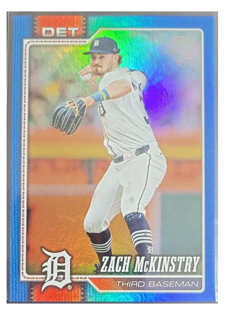 2026 Topps Base Set Zach McKinstry Blue Rainbow #23 card