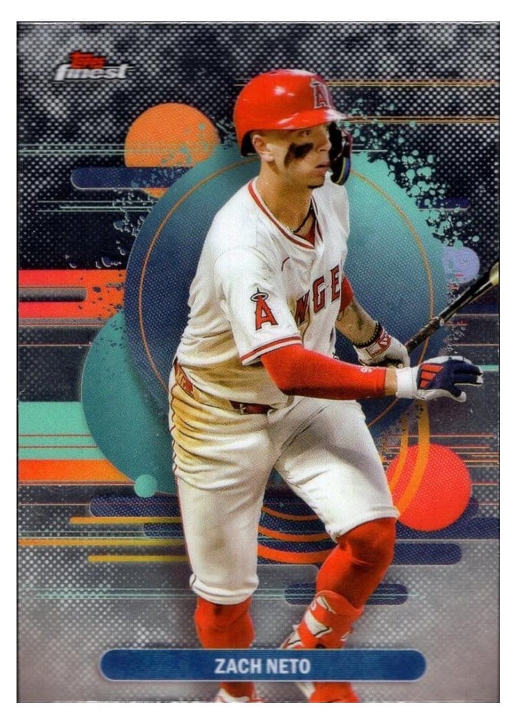2025 Finest Base Set Zach Neto #166 card