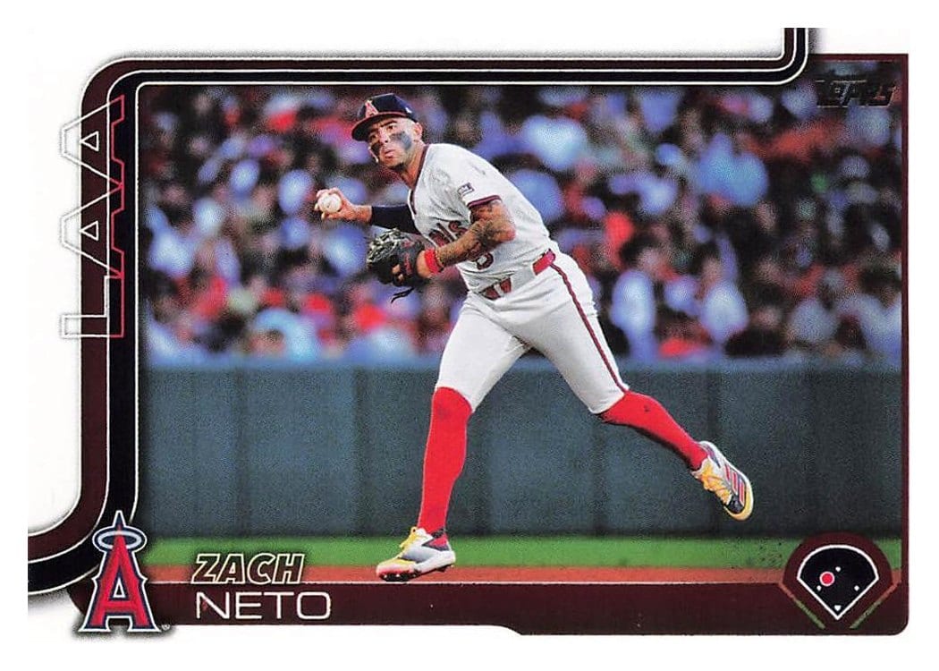 2025 Topps Base Set Zach Neto #282 card