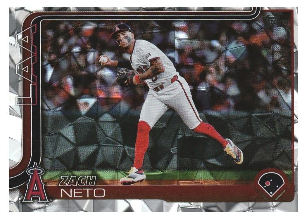 2025 Topps Base Set Zach Neto #282 card