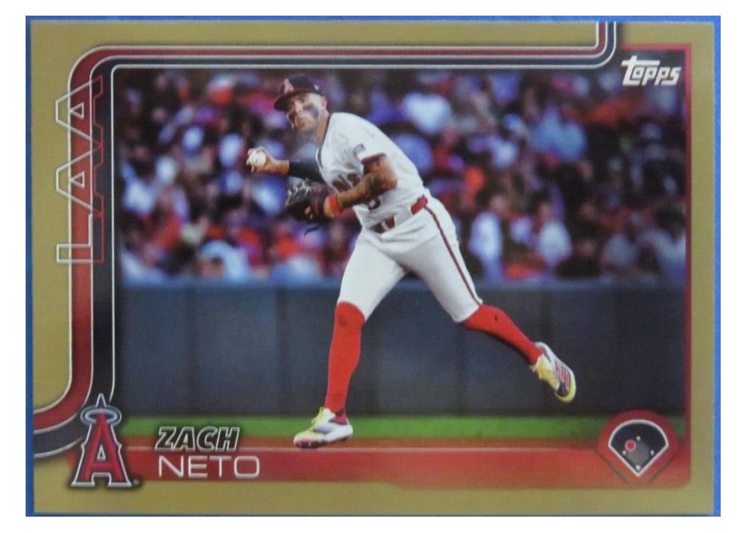 2025 Topps Base Set Zach Neto #282 card