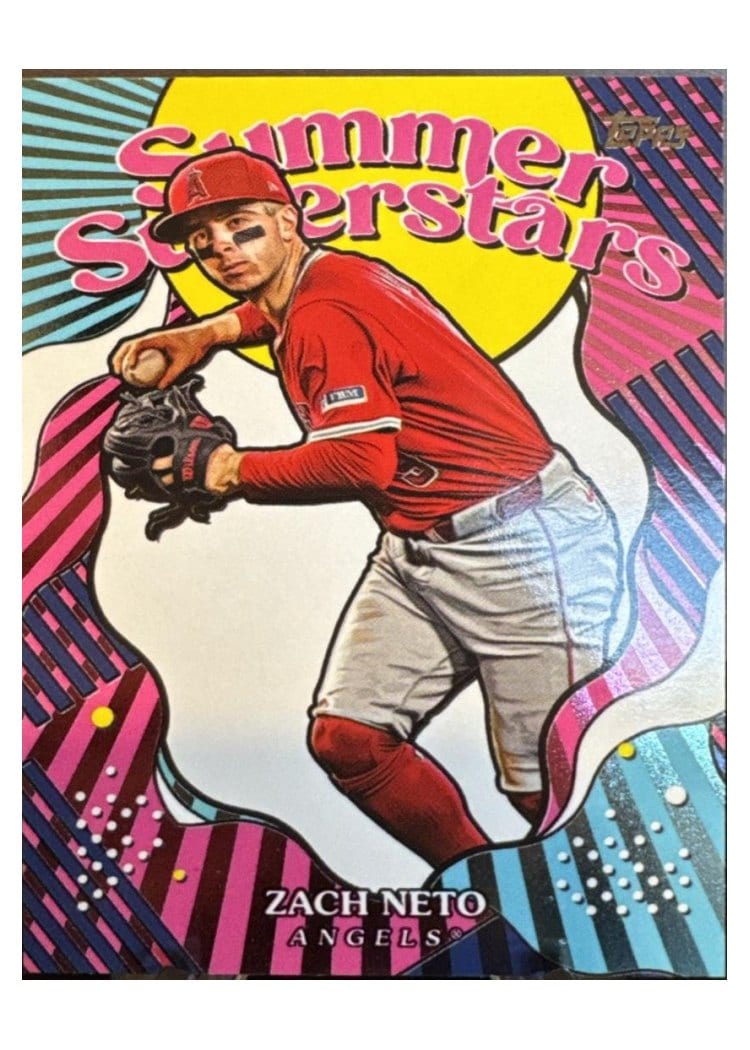 2025 Topps Summer Superstars Zach Neto #SS-43 card