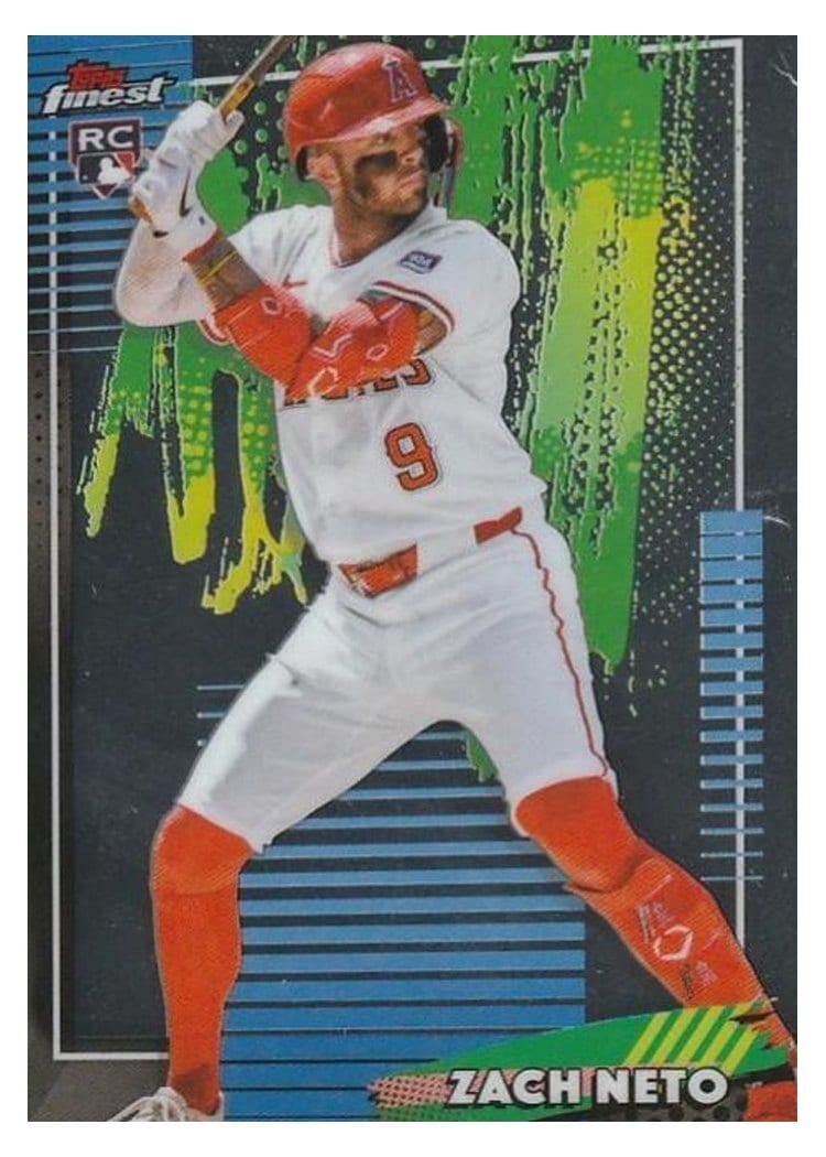 2026 Topps Finest Zach Neto #38 card