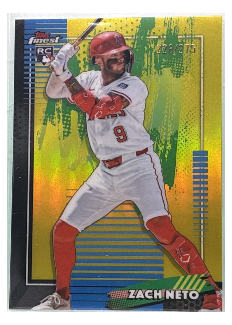 2026 Topps Finest Zach Neto #38 card