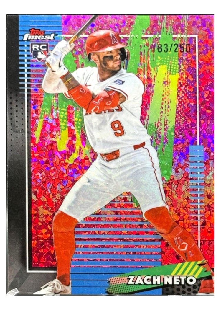 2026 Topps Finest Zach Neto #38 card