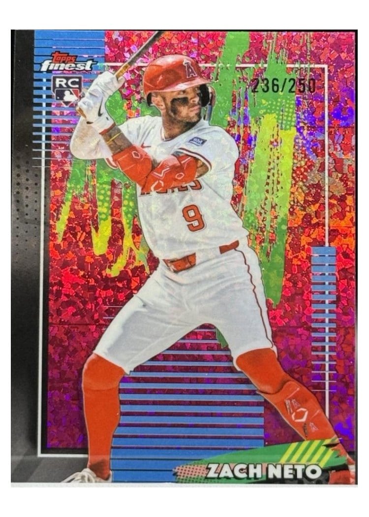2026 Topps Finest Zach Neto #38 card
