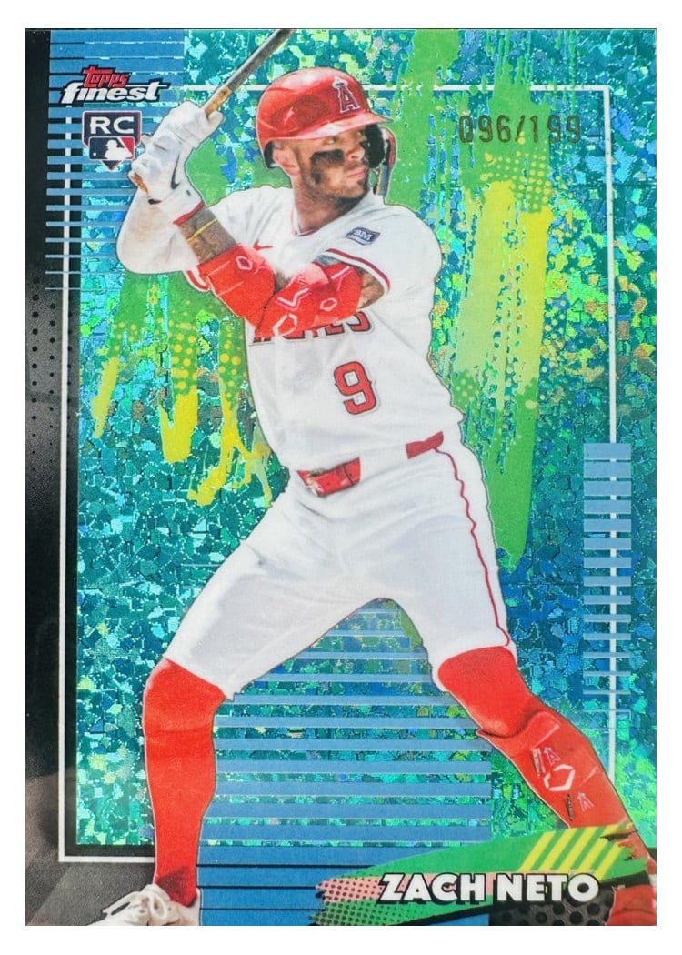 2026 Topps Finest Zach Neto #38 card