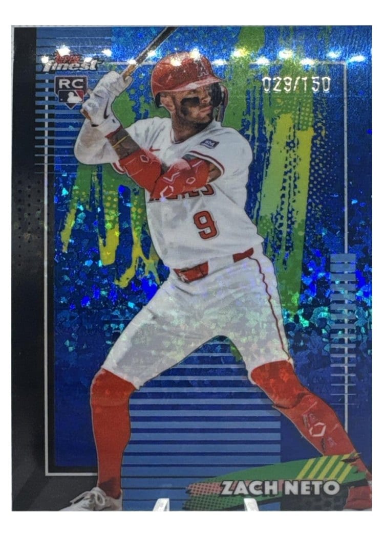 2026 Topps Finest Zach Neto #38 card
