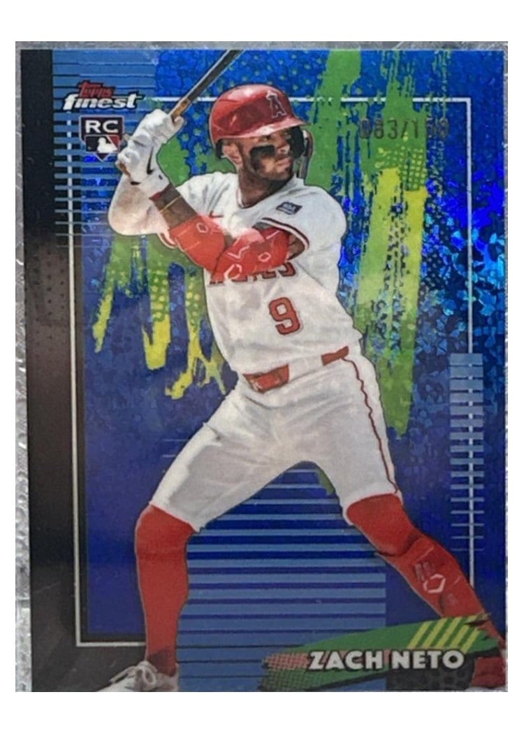 2026 Topps Finest Zach Neto #38 card