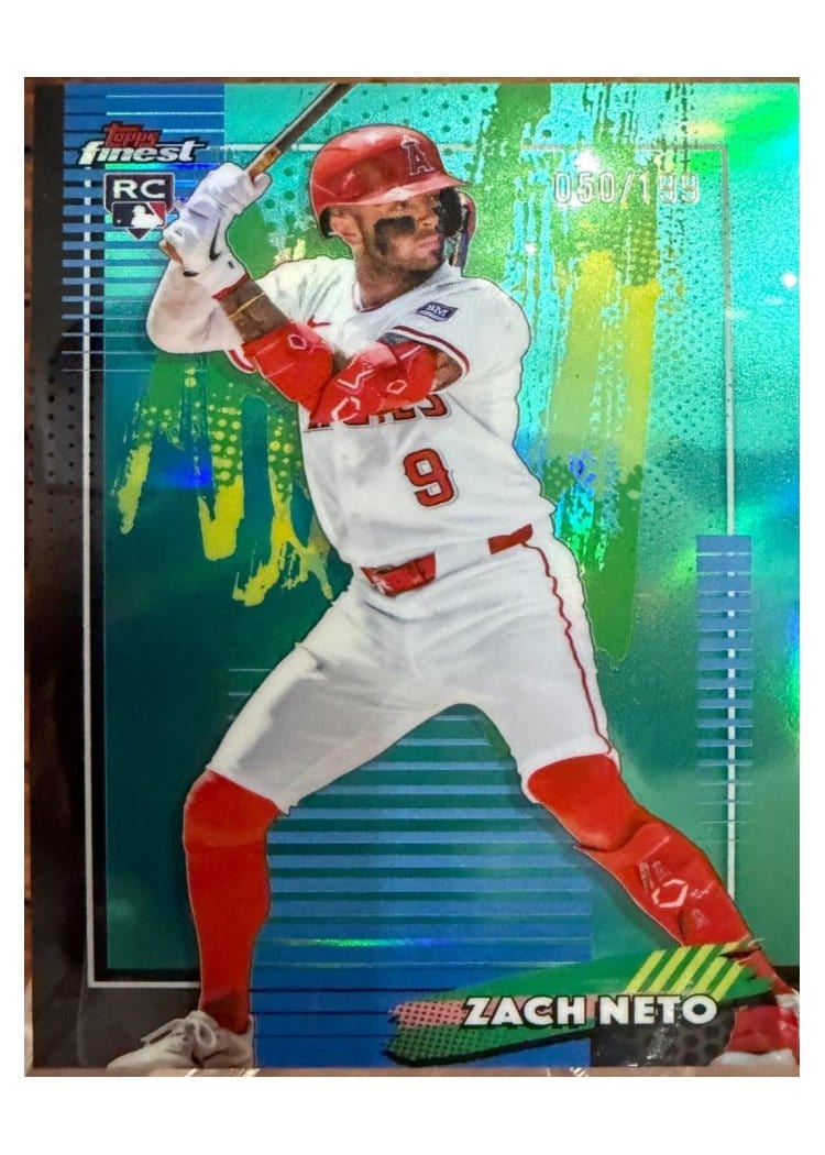 2026 Topps Finest Zach Neto #38 card
