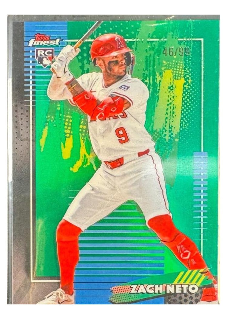 2026 Topps Finest Zach Neto #38 card