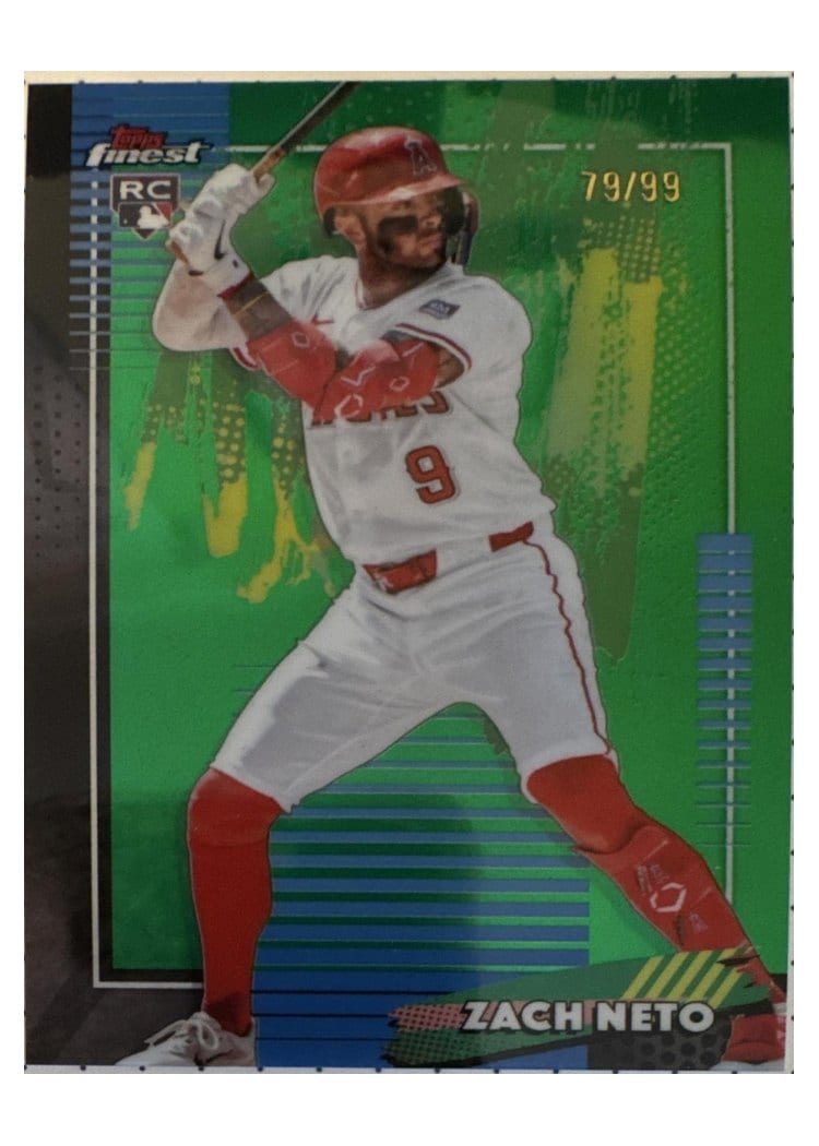 2026 Topps Finest Zach Neto #38 card