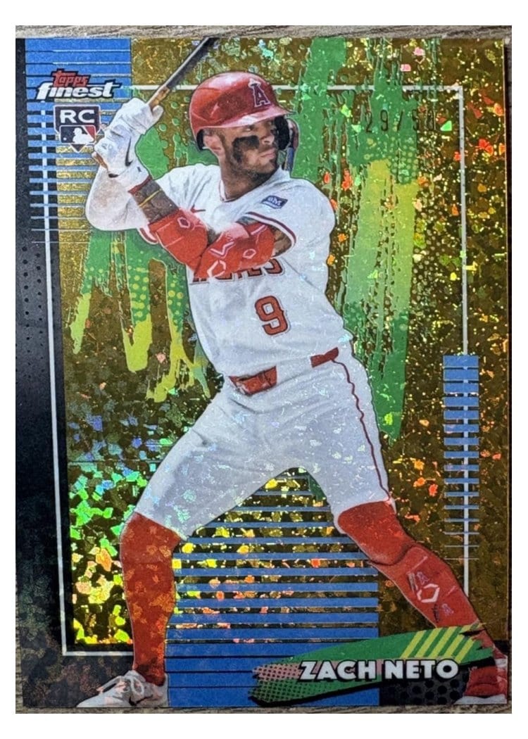 2026 Topps Finest Zach Neto #38 card