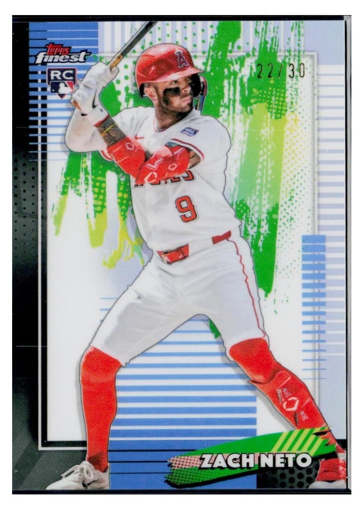 2026 Topps Finest Zach Neto #38 card
