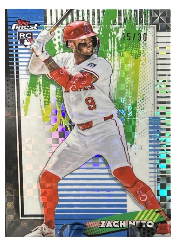 2026 Topps Finest Zach Neto #38 card