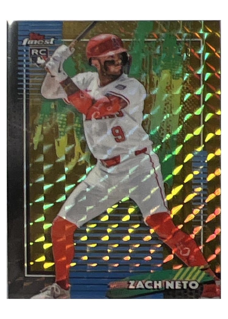 2026 Topps Finest Zach Neto #38 card