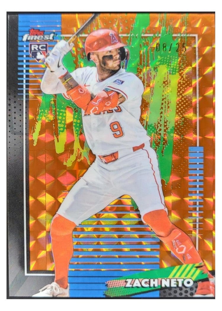 2026 Topps Finest Zach Neto #38 card