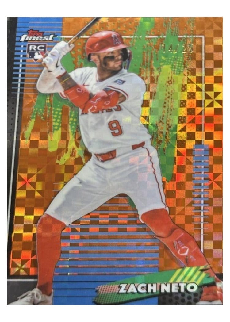 2026 Topps Finest Zach Neto #38 card