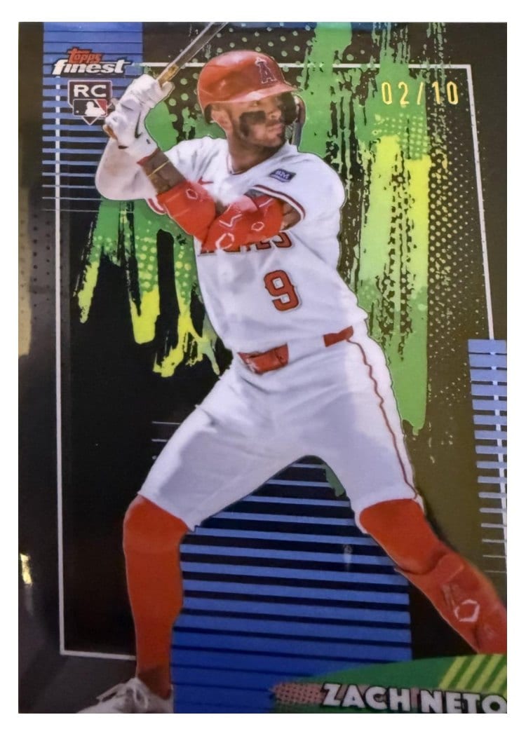 2026 Topps Finest Zach Neto #38 card