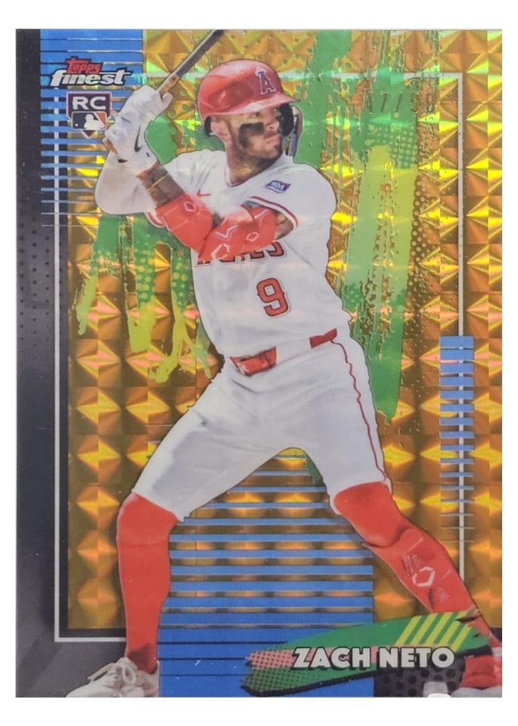 2026 Topps Finest Zach Neto #38 card