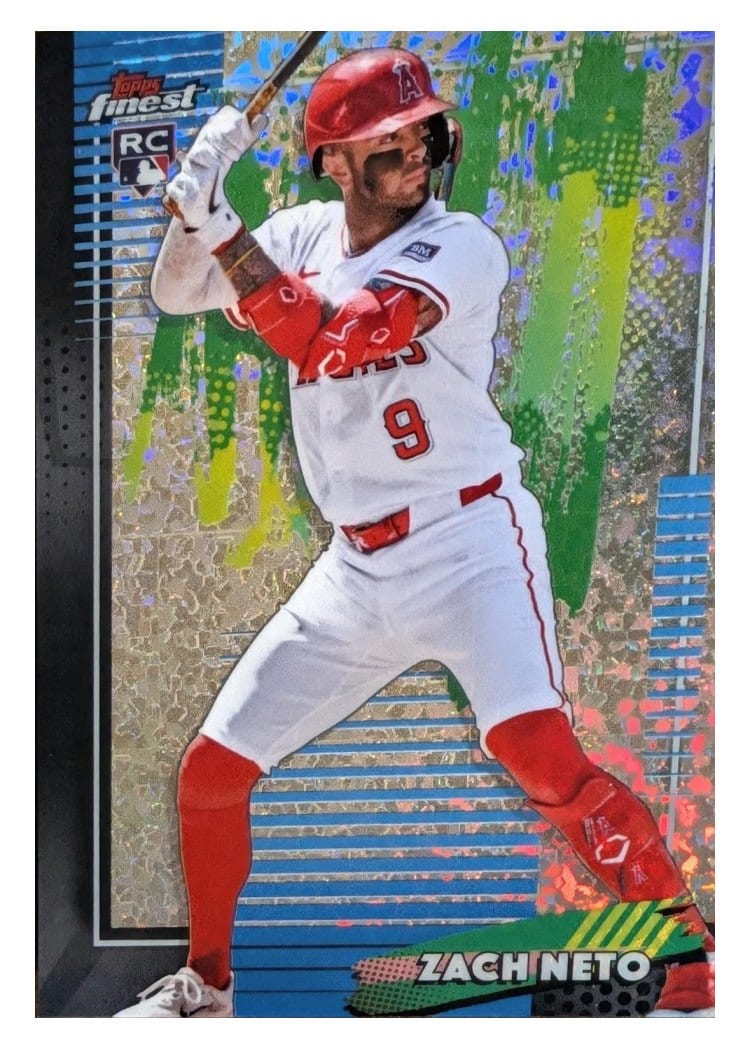 2026 Topps Finest Zach Neto #38 card