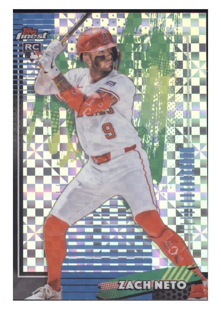 2026 Topps Finest Zach Neto #38 card
