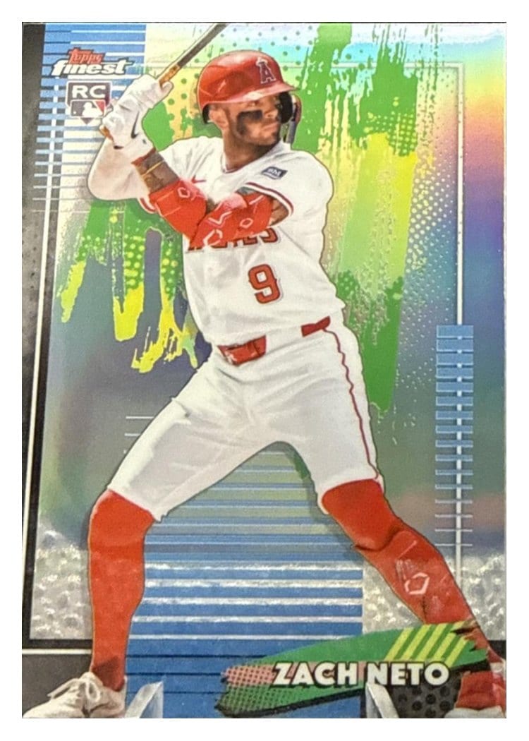 2026 Topps Finest Zach Neto #38 card