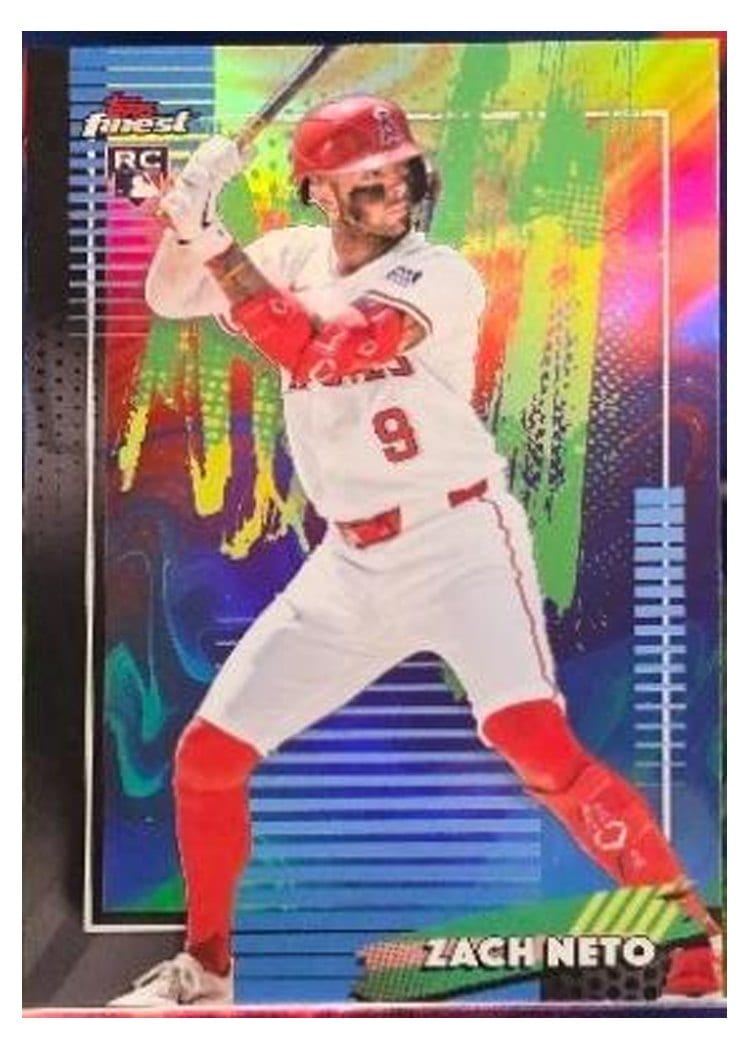 2026 Topps Finest Zach Neto #38 card