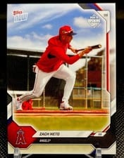 2026 Topps Now Road to Opening Day Base Set Zach Neto #OD-114
