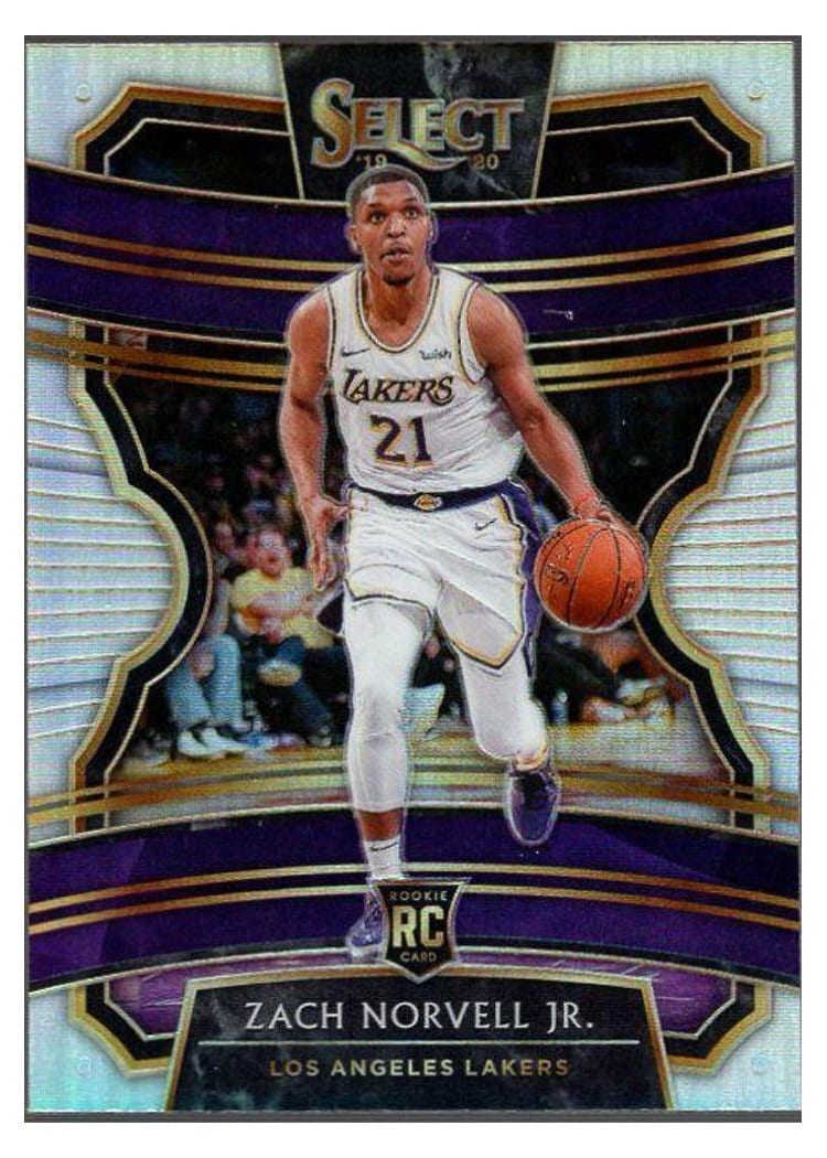 2019-20 Panini Select Base Set Zach Norvell Jr. Silver Prizm #9