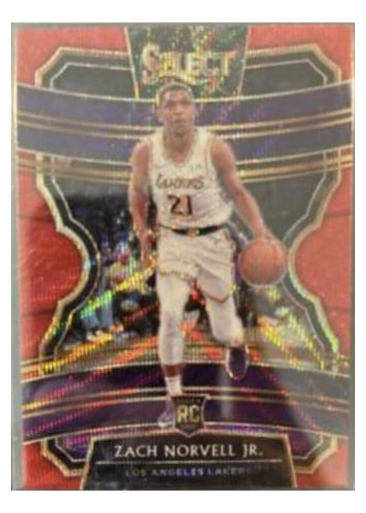 2019-20 Panini Select Base Set Zach Norvell Jr. #9 card