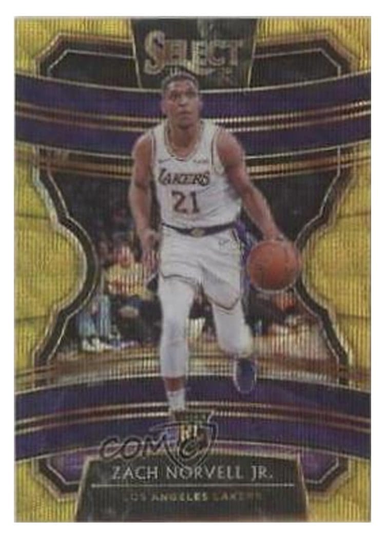 2019-20 Panini Select Base Set Zach Norvell Jr. #9 card